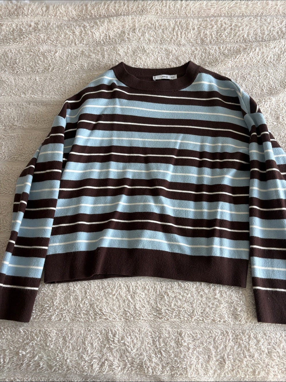 Mango striped sweater size small